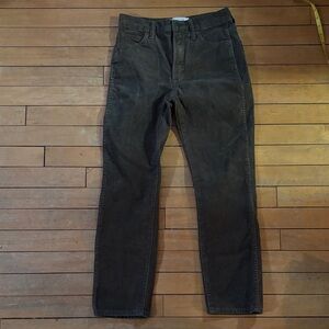 EUC GAP Vintage Slim High Rise Corduroy Pants